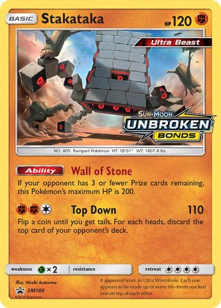 Stakataka 180/248 from Sun & Moon Promos