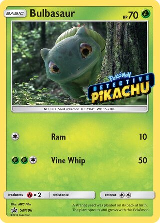 Bulbasaur 198/248 from Sun & Moon Promos