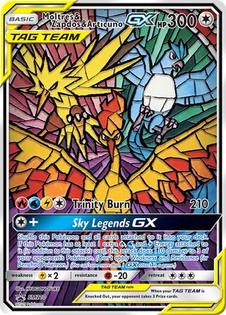 Moltres & Zapdos & Articuno-GX 210/248 from Sun & Moon Promos