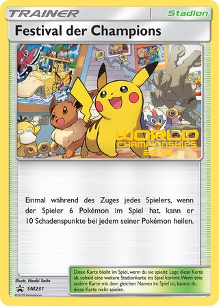 Champions Festival 231/248 from Sun & Moon Promos