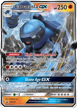 Carracosta-GX 239/248 from Sun & Moon Promos