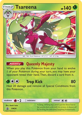 Tsareena 26/248 from Sun & Moon Promos