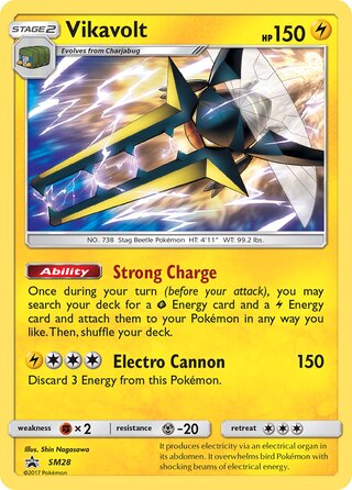 Vikavolt 28/248 from Sun & Moon Promos