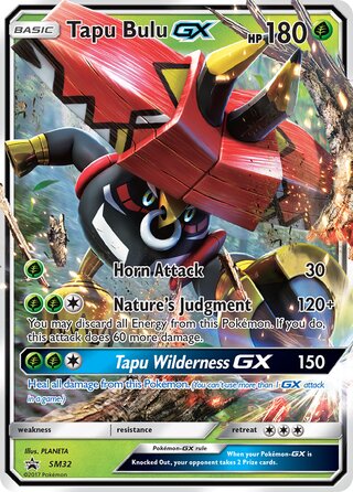 Tapu Bulu-GX 32/248 from Sun & Moon Promos