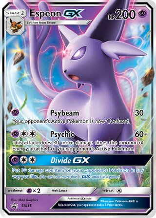 Espeon-GX 35/248 from Sun & Moon Promos
