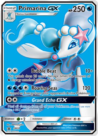 Primarina-GX 39/248 from Sun & Moon Promos