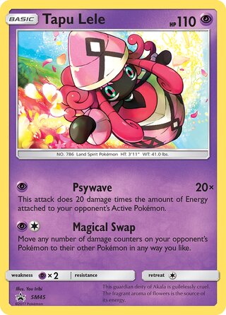 Tapu Lele 45/248 from Sun & Moon Promos