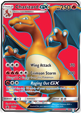 Charizard-GX 60/248 from Sun & Moon Promos