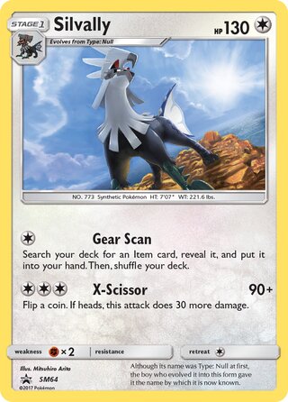 Silvally 64/248 from Sun & Moon Promos
