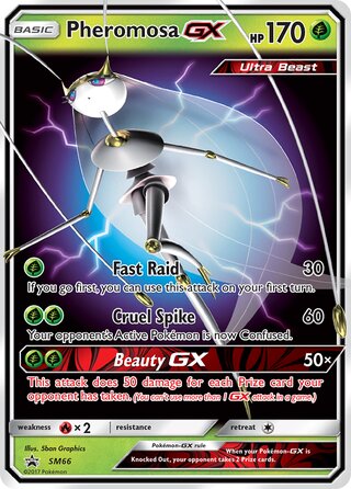 Pheromosa-GX 66/248 from Sun & Moon Promos