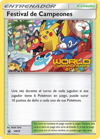 Champions Festival 78/248 from Sun & Moon Promos