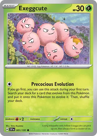 Exeggcute 1/252 from Surging Sparks