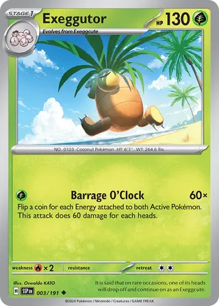 Exeggutor 3/252 from Surging Sparks