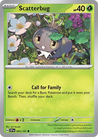 Scatterbug 5/252 from Surging Sparks