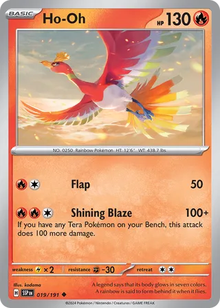 Ho-Oh 19/252 from Surging Sparks