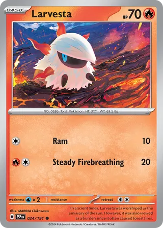 Larvesta 24/252 from Surging Sparks