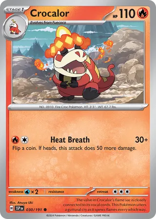Crocalor 30/252 from Surging Sparks