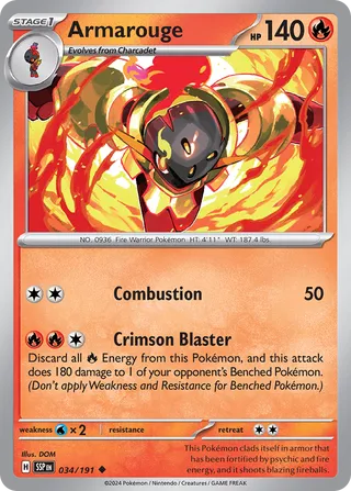Armarouge 34/252 from Surging Sparks