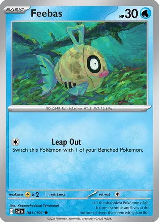 Feebas 41/252 from Surging Sparks