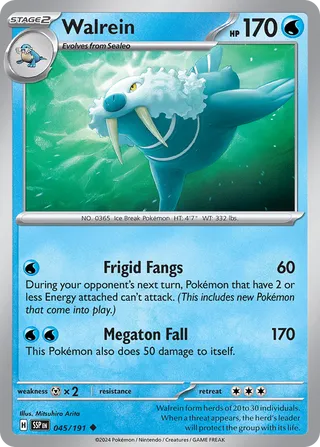 Walrein 45/252 from Surging Sparks
