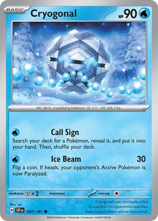 Cryogonal 47/252 from Surging Sparks