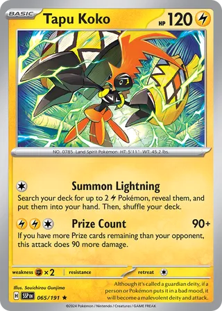 Tapu Koko 65/252 from Surging Sparks