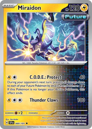 Miraidon 69/252 from Surging Sparks