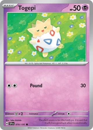 Togepi 70/252 from Surging Sparks
