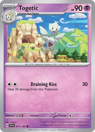 Togetic 71/252 from Surging Sparks