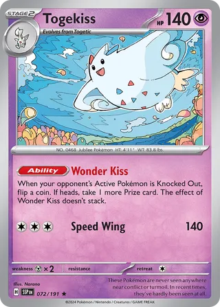 Togekiss 72/252 from Surging Sparks