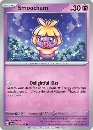 Smoochum 75/252 from Surging Sparks