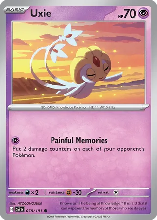 Uxie 78/252 from Surging Sparks