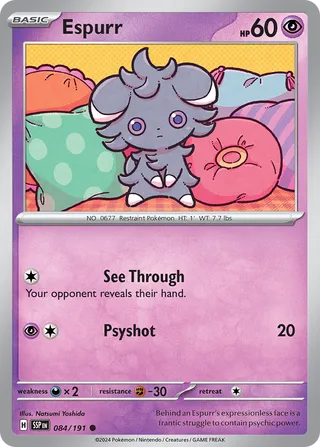 Espurr 84/252 from Surging Sparks