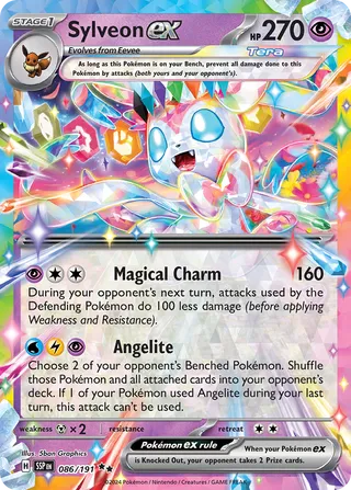 Sylveon ex 86/252 from Surging Sparks