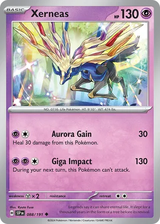 Xerneas 88/252 from Surging Sparks