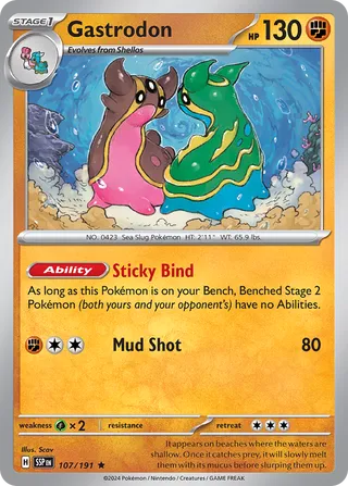 Gastrodon 107/252 from Surging Sparks