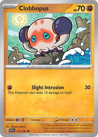 Clobbopus 112/252 from Surging Sparks