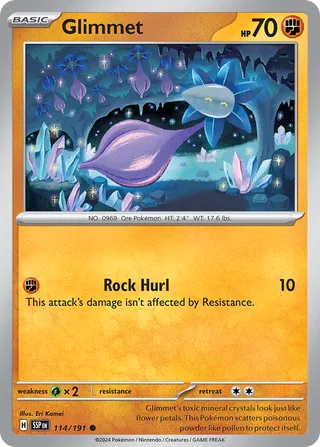 Glimmet 114/252 from Surging Sparks