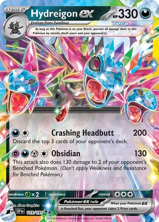 Hydreigon ex 119/252 from Surging Sparks