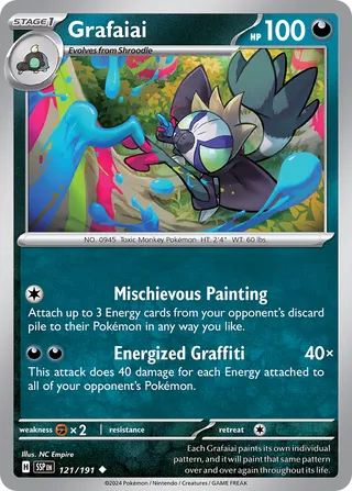 Grafaiai 121/252 from Surging Sparks