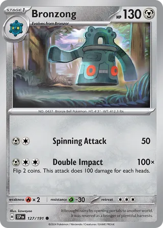 Bronzong 127/252 from Surging Sparks