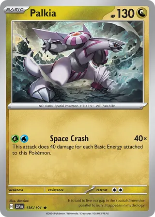 Palkia 136/252 from Surging Sparks