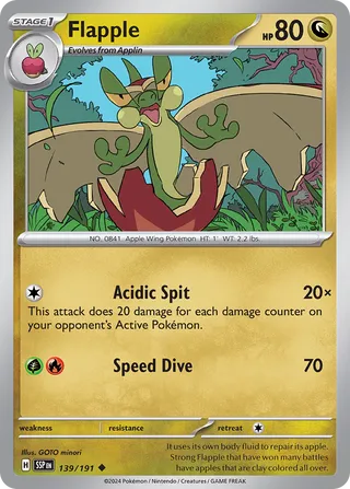Flapple 139/252 from Surging Sparks