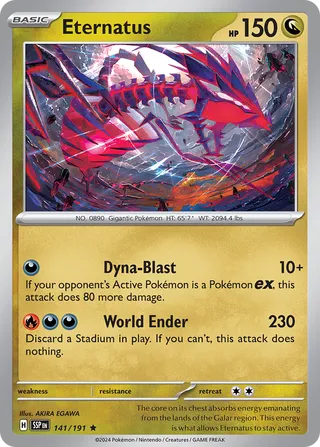 Eternatus 141/252 from Surging Sparks