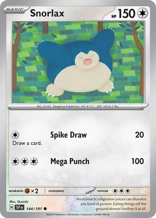 Snorlax 144/252 from Surging Sparks