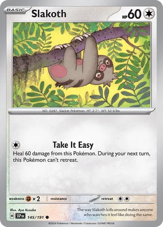 Slakoth 145/252 from Surging Sparks