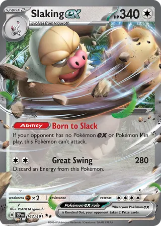 Slaking ex 147/252 from Surging Sparks