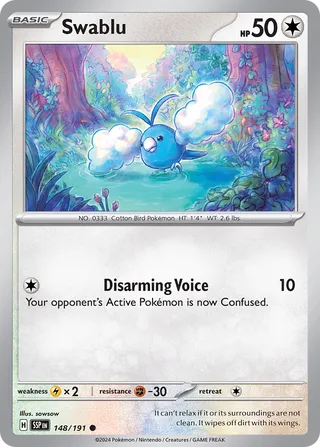 Swablu 148/252 from Surging Sparks
