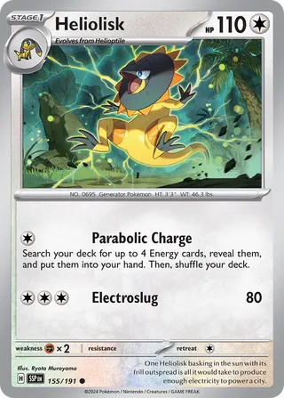 Heliolisk 155/252 from Surging Sparks