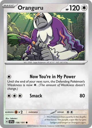 Oranguru 156/252 from Surging Sparks